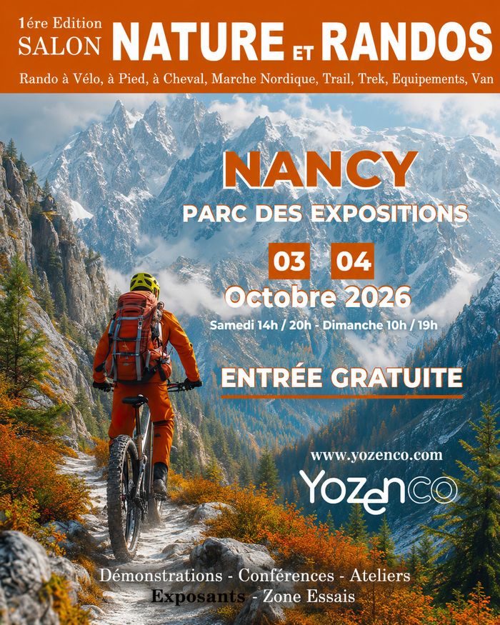 Salon Nature et Randos au Parc des Expositions de Nancy, Parc des expositions, Vandœuvre-lès-Nancy