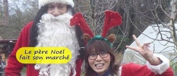 Samedi 19 décembre 2026. le père Noël fait son marché au Jardin dans la vallée., le jardin dans la vallée, Bransles