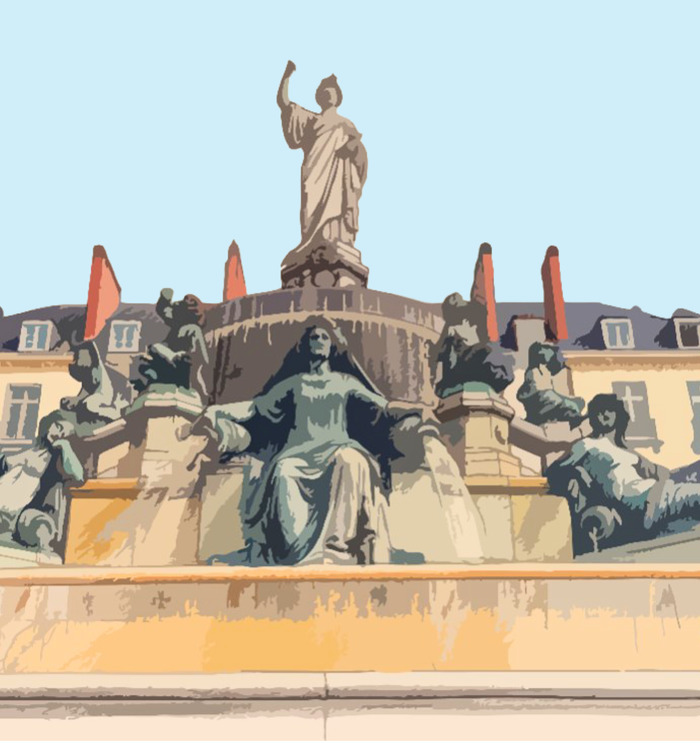 Séances d’écoute : podcast « La statue de la fontaine de la place Royale », Place Royale, Nantes