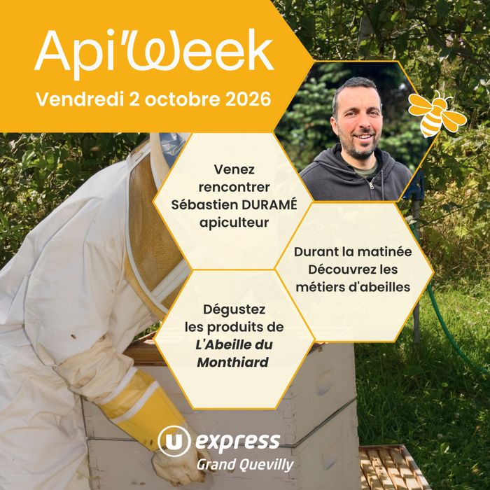 Sébastien Duramé participe à l’Api’Week au U Express Grand Quevilly, U Express LE GRAND QUEVILLY, Le Grand-Quevilly