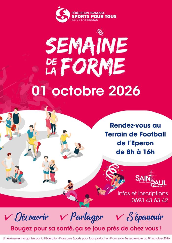 Semaine de la Forme – Ile de La Réunion, Saint-Paul, Saint-Paul