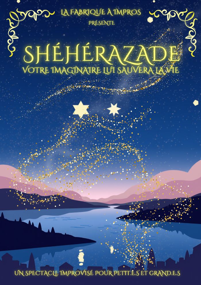 Shéhérazade – Votre imaginaire lui sauvera la vie Théâtre du Cyclope Nantes