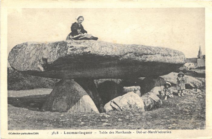 Site des mégalithes, 2 siècles en images, Site des mégalithes de Locmariaquer, Locmariaquer