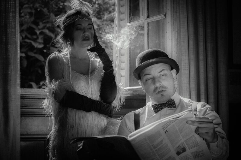 Soirée 1930 Rue Carnot Saint-Symphorien