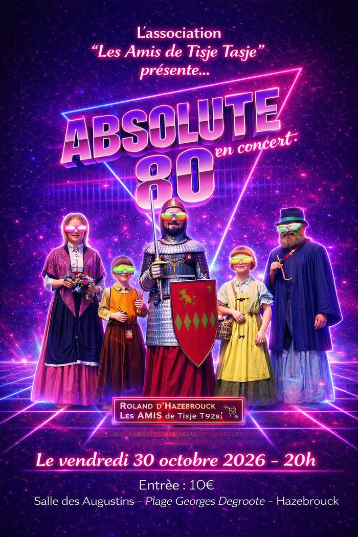 Soirée année 80, Salle des Augustins, Hazebrouck