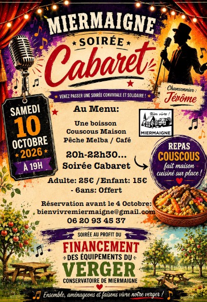 Soirée Cabaret Miermaigne