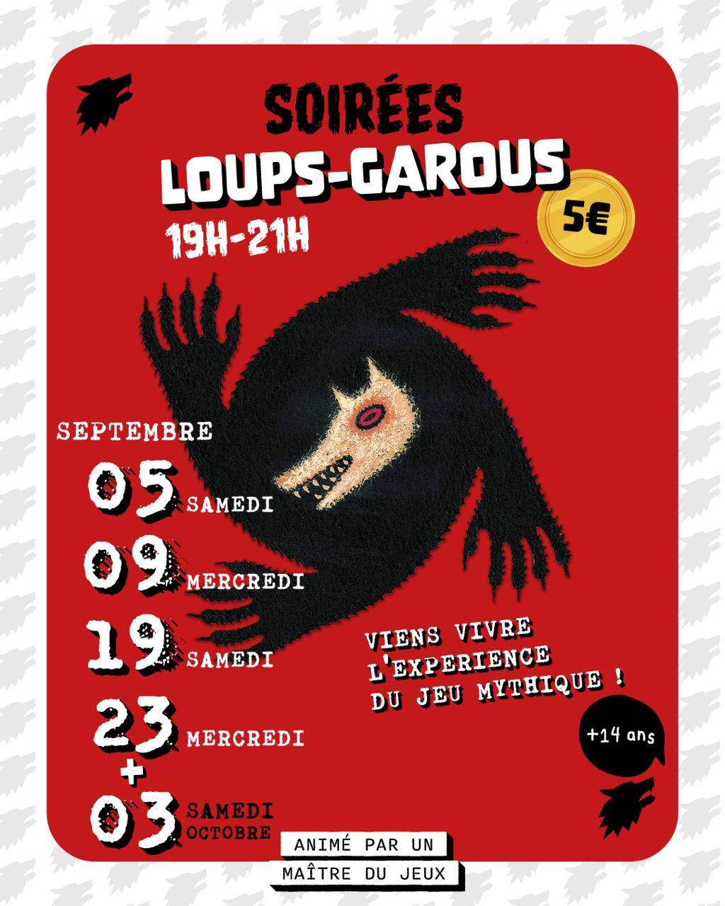 Soirée Loups-Garous Bar à Jeux Les Tuiles Soustons