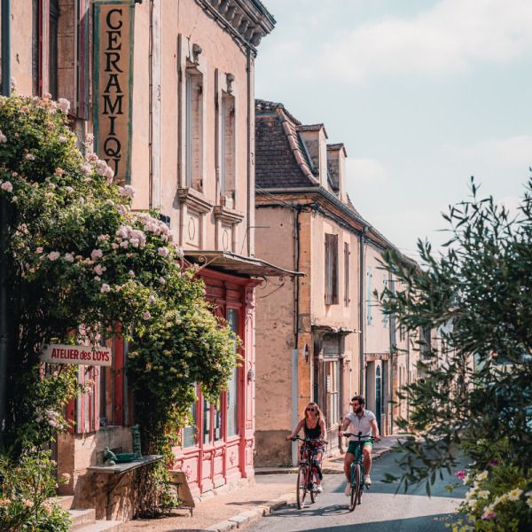 Sortie patrimoniale à vélo, Bastide de Villeréal, Villeréal