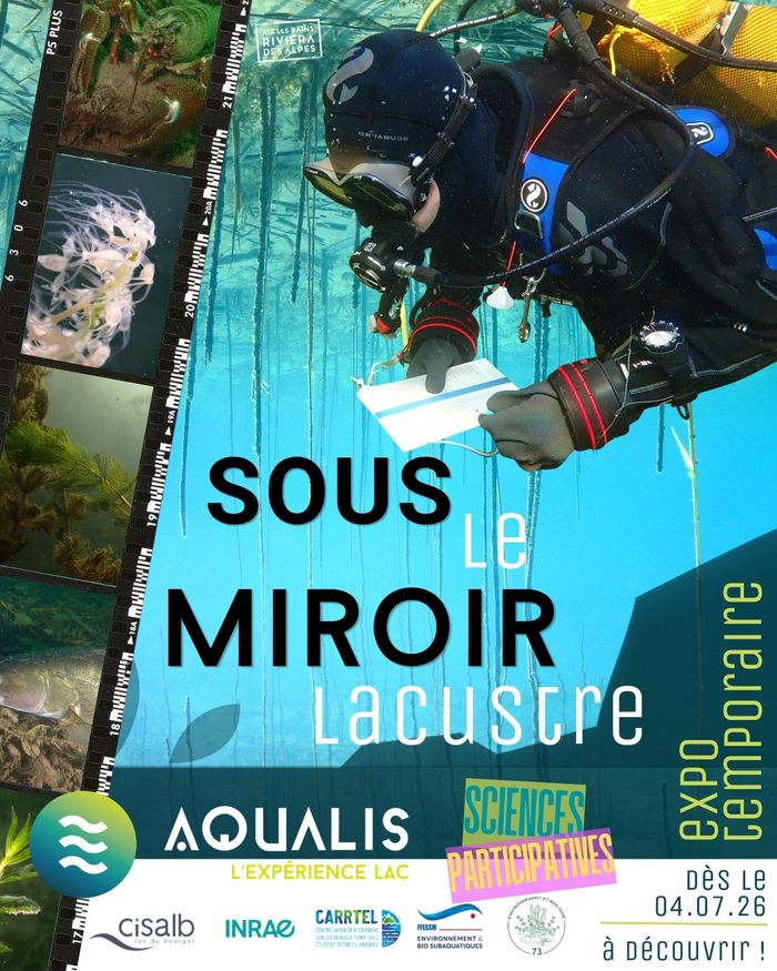 Sous le miroir lacustre, Aqualis, Aix-les-Bains