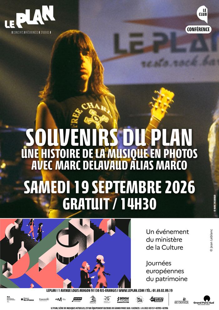 Souvenirs du Plan : une histoire de la musique en photos, Le Plan, Ris-Orangis