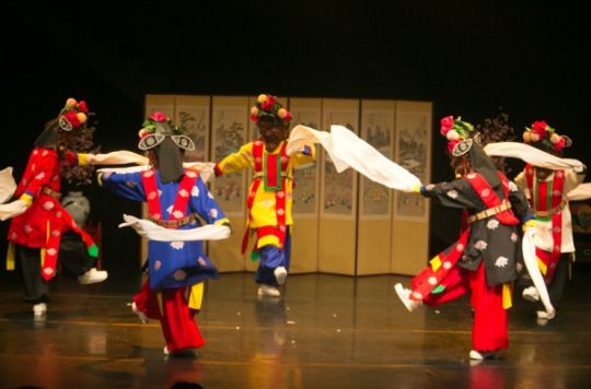 Spectacle de la danse traditionnelle « Cheoyongmu », CENTRE CULTUREL CORÉEN, Paris