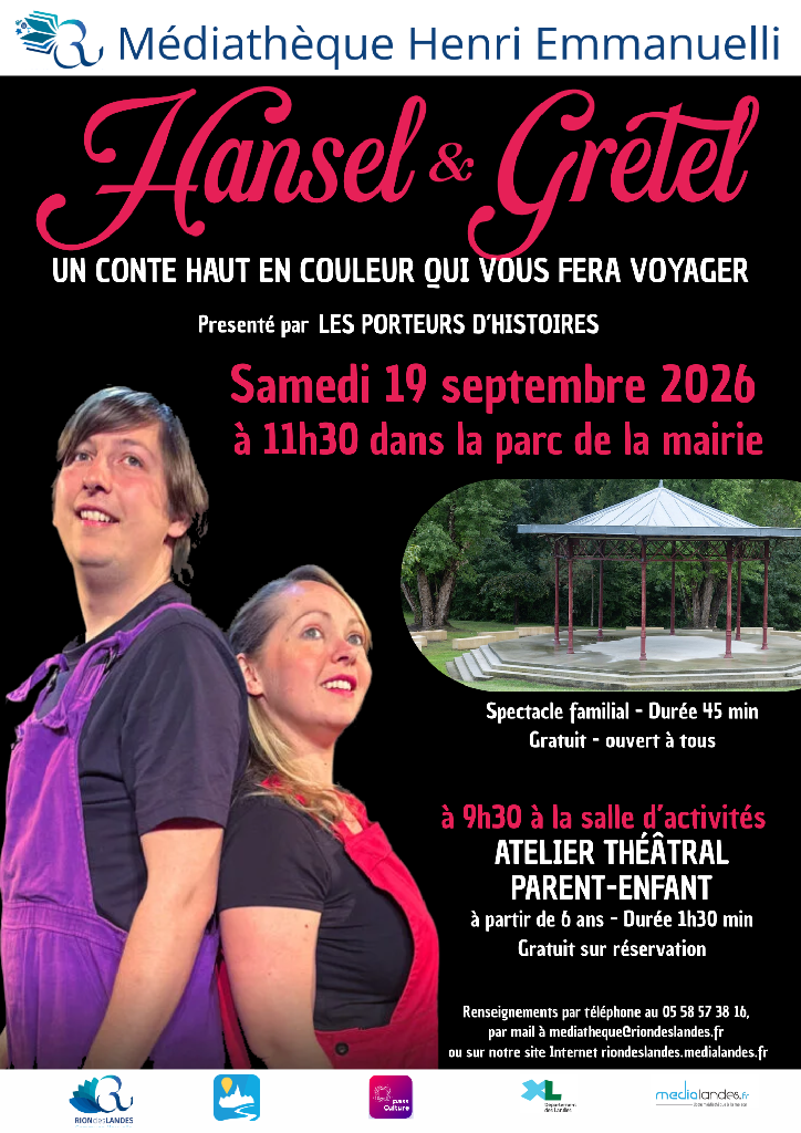 Spectacle Hansel et Gretel Rion-des-Landes