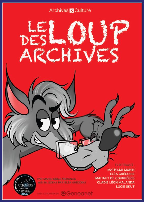 Spectacle « Le loup des archives », Fondation Maison de Salins, Salins-les-Bains