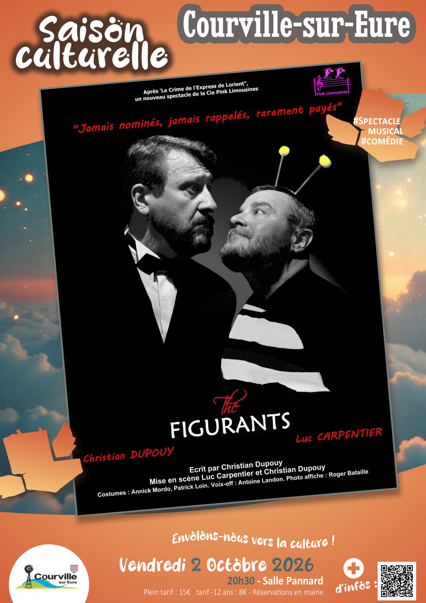 Spectacle musical The Figurants Courville-sur-Eure