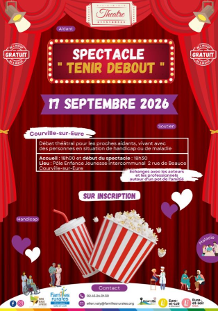 Spectacle Tenir debout Courville-sur-Eure