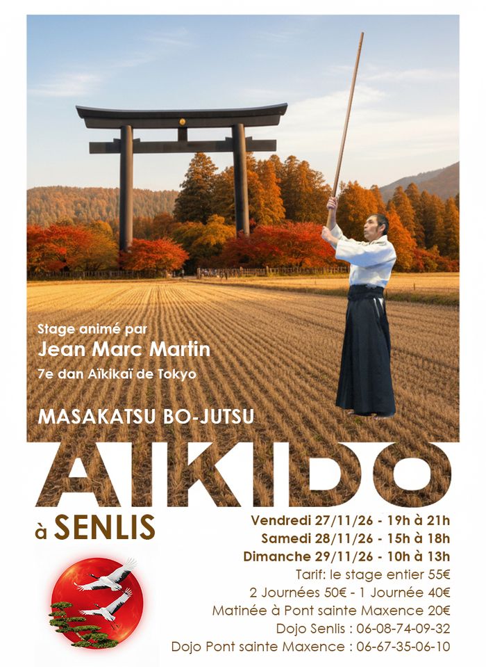 stage d’Aïkido, Dojo des 3 Arches, Senlis