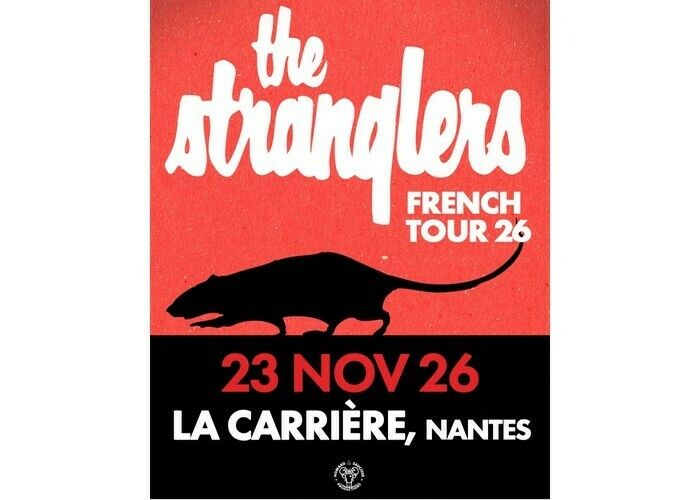 The Stranglers – French Tour 26, La Carrière, Saint-Herblain