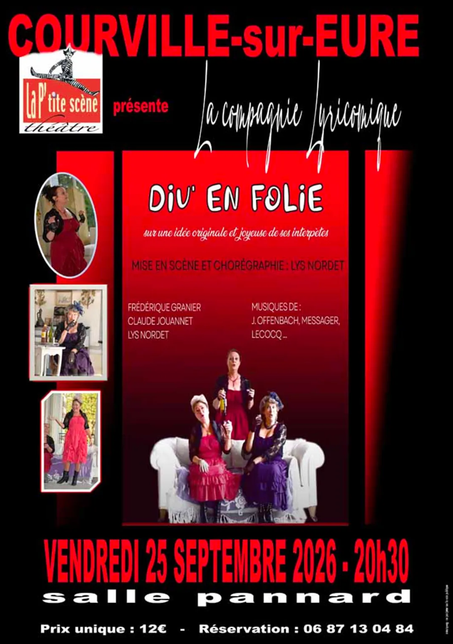 Théâtre Div&rsquo;en folie  Courville-sur-Eure