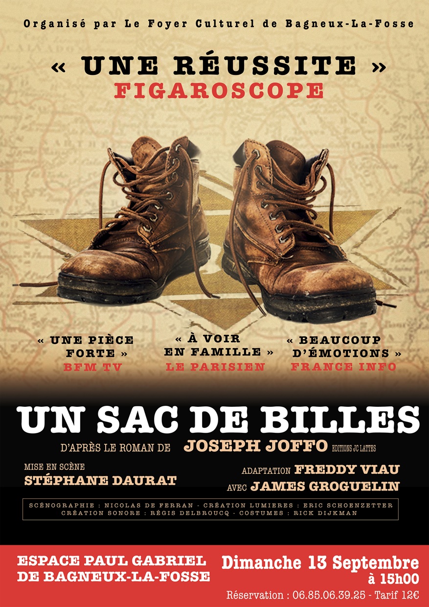 Théâtre Un sac de billes  Bagneux-la-Fosse