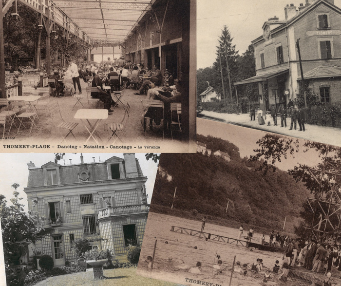 Thomery, mémoire en images, Salle de la Plage, Thomery
