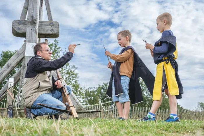 Tir à la Bricole et apprentissage du petit chevalier, Citadelle de Montreuil-sur-Mer, Montreuil-sur-Mer