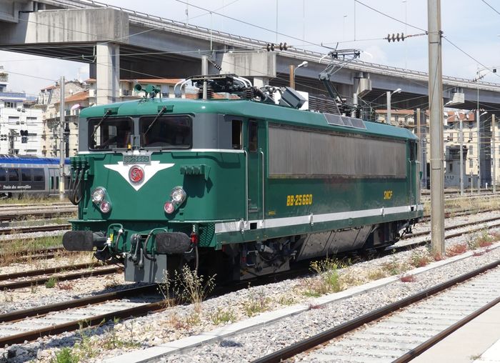 Train historique vintage, Gare de Chambéry, Chambéry