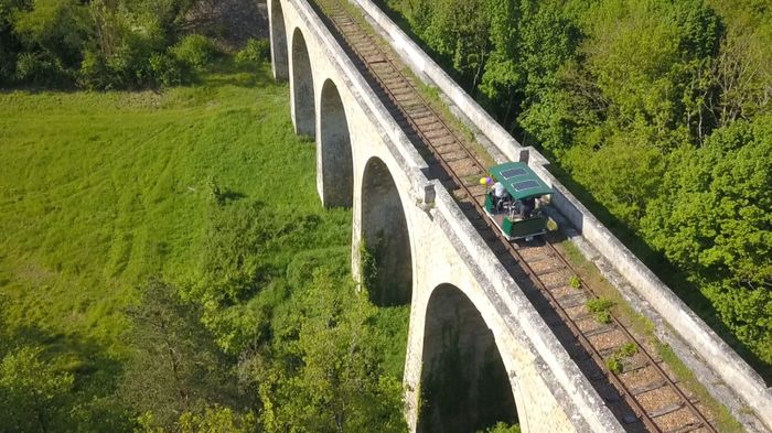Vélorail avec visite guidée du Camp de la Paix, Rdv Gare RER Saint Martin d’Etampes, Étampes