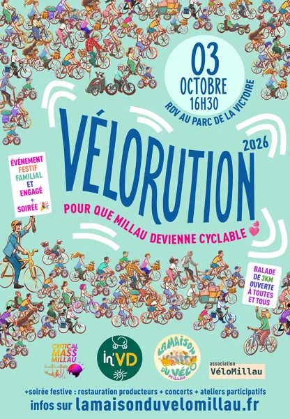 Vélorution Parc de la Victoire Millau