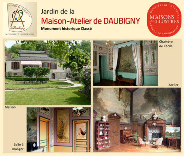 Venez découvrir la Maison-Atelier de Daubigny, premier foyer artistique d&rsquo;Auvers-sur-Oise et lieu authentique, Maison-atelier de Daubigny, Auvers-sur-Oise
