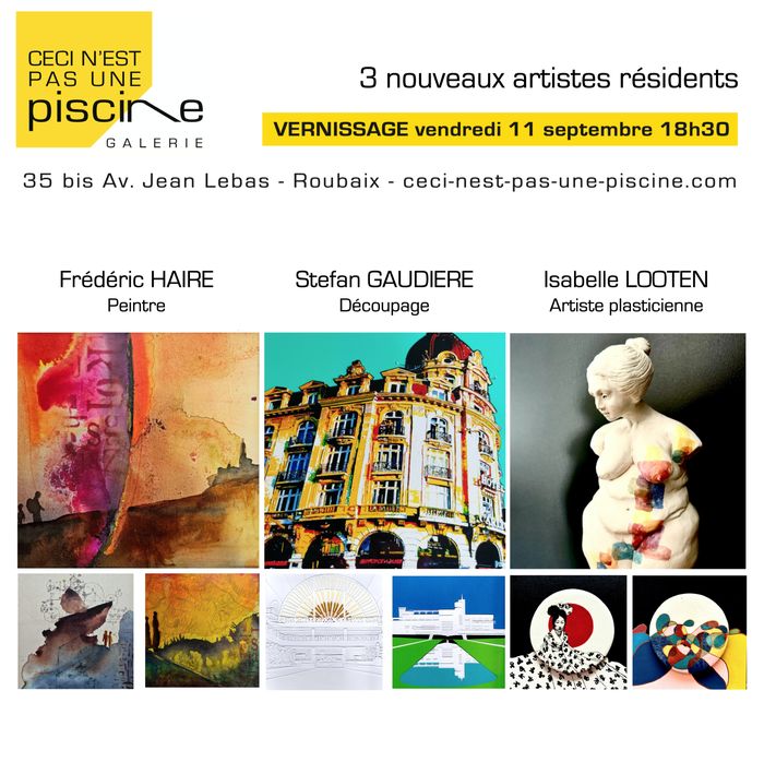 Vernissage des nouveaux artistes, Ceci n’est pas une piscine, Roubaix