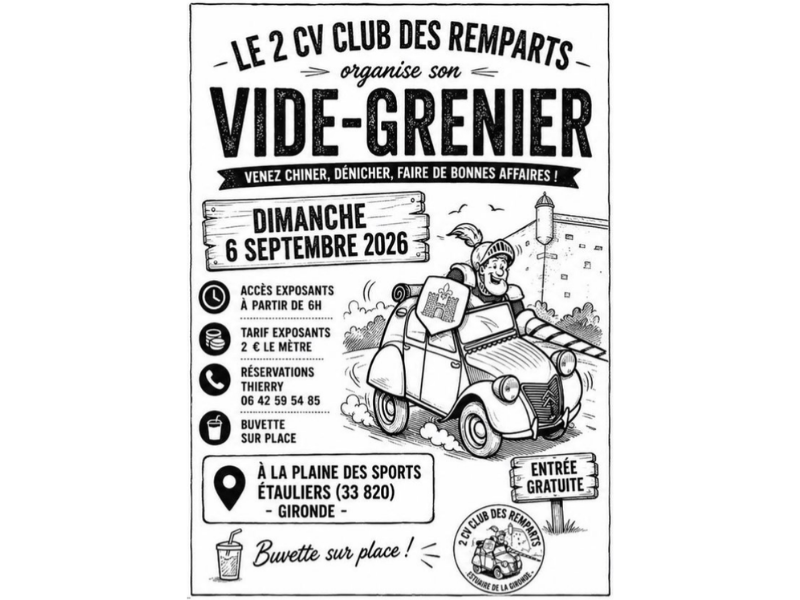 Vide Grenier à Etauliers Étauliers
