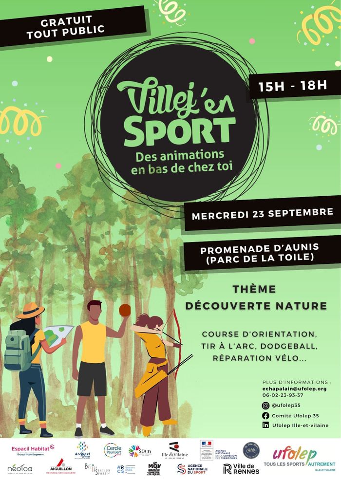 Villej’en Sport, Promenade d’Aunis, Rennes