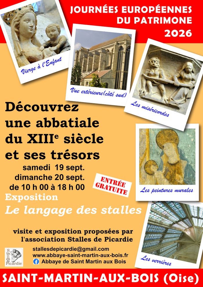 Visite abbatiale, Abbatiale de Saint-Martin-aux-Bois, Saint-Martin-aux-Bois