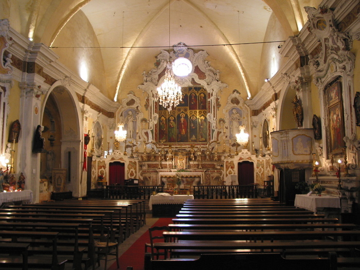 Visite audio-guidée de l’église Sainte Marguerite de Lucéram, Église Sainte-Marguerite, Lucéram