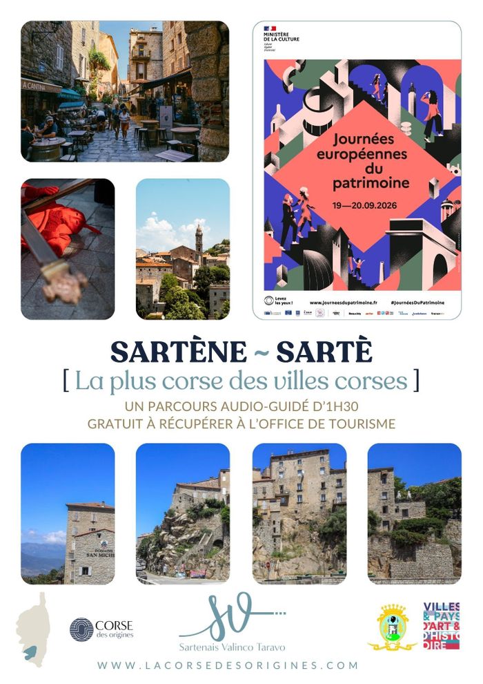 Visite audio-guidée de Sartène, Office de Tourisme de Sartène, Sartène