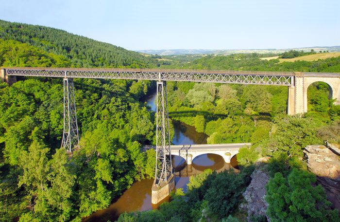 Visite commentée au viaduc de Rouzat, Viaduc de Rouzat, Bègues