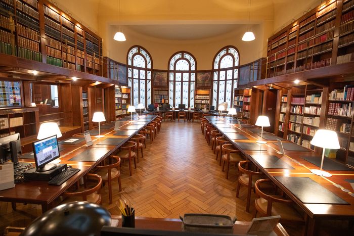 Visite commentée de la bibliothèque Carnegie, Bibliothèque Carnégie, Reims