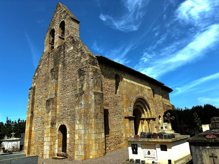Visite commentée de l’église de Saint-Martin de Montphélix, Eglise Saint-Martin de Montphélix, Pondaurat