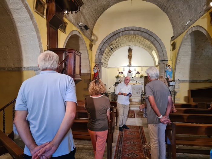 Visite commentée de l’église, église d’Aiguines, Aiguines