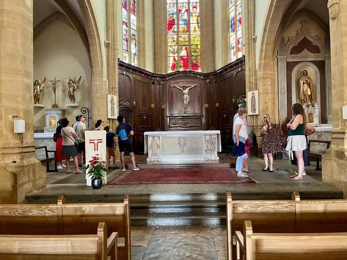 Visite commentée de l’église gothique de L’Arbresle, Eglise Saint Jean Baptiste, L’Arbresle