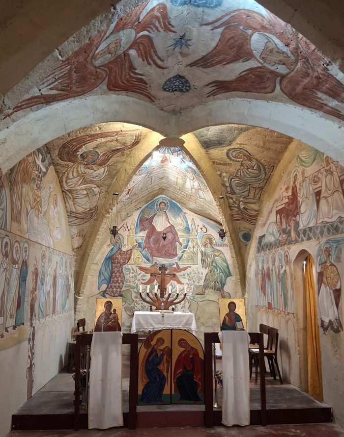 Visite commentée de l’église orthodoxe de la Théophanie et de ses remarquables fresques récemment restaurées, Église de la Théophanie, Montpellier