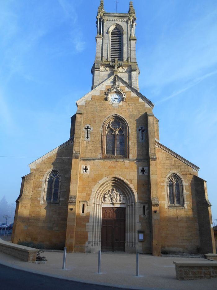 Visite commentée de l’Église Saint Germain de Cogny, Eglise Saint-Germain, Cogny