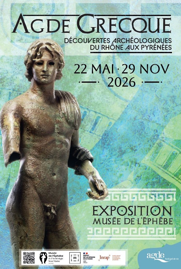 Visite commentée de l’exposition « Agde grecque. Découvertes archéologiques du Rhône aux Pyrénées », Musée de l&rsquo;Ephèbe et d&rsquo;archéologie sous-marine, Agde