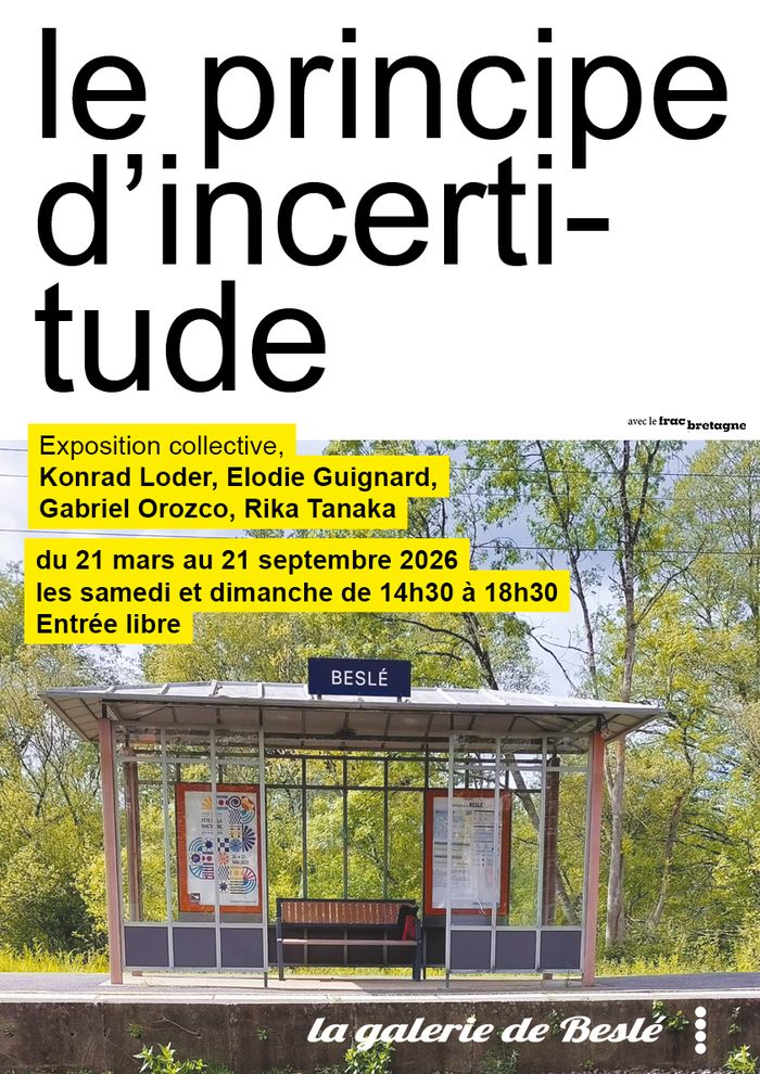 Visite commentée de l’exposition « le principe d’incertitude » à la galerie de Beslé., 4 rue Bernard Danet Beslé 44290, Beslé