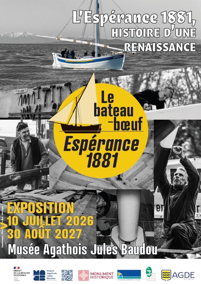 Visite commentée de l’exposition temporaire « L’Espérance 1881, histoire d’une renaissance », Musée agathois Jules Baudou, Agde