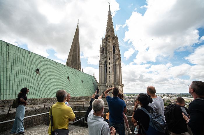 Visite commentée des hauteurs, Cathédrale de Chartres, Chartres