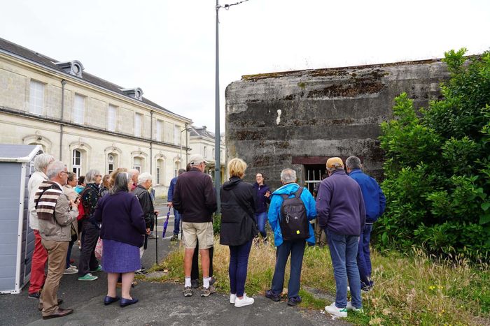 Visite commentée du bunker de la gare, Gare, Place Pierre Semard, Saintes