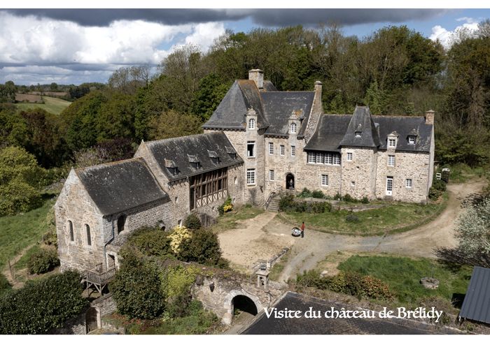 Visite commentée du château de Brélidy, Manoir de Ty-ar-Bonniec, Brélidy