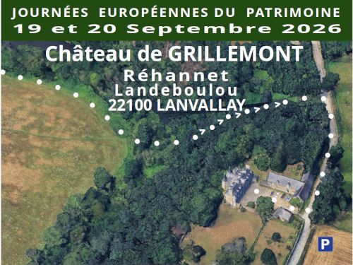 Visite commentée du Château de Grillemont, Château de Grillemont, Saint-Piat
