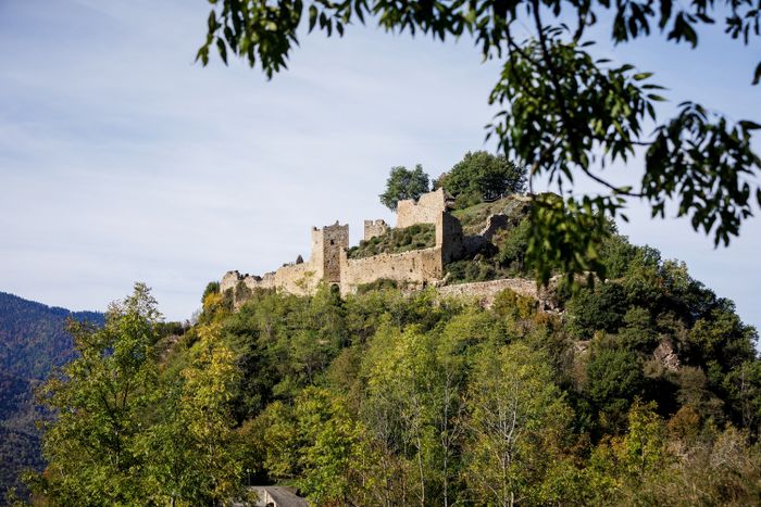 Visite commentée du château de Lordat, Château de Lordat, Lordat